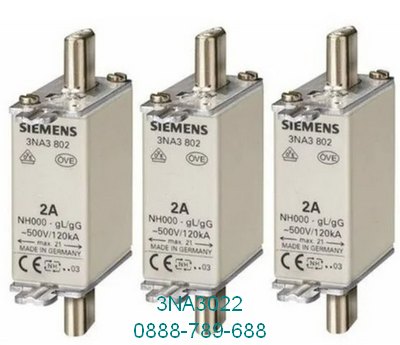 Ruột cầu chì loại LV HRC 3NA Siemens 3NA3022