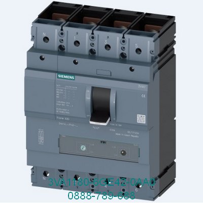 Cầu dao tự động dạng khối MCCB 3VA1 Siemens 3VA1180-6GE42-0AA0