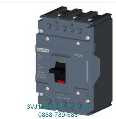 MCCB sử dụng bộ điều khiển từ nhiệt 3VJ Siemens 3VJ1002-0DA32-0AA0