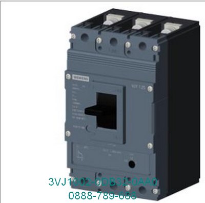 MCCB sử dụng bộ điều khiển từ nhiệt 3VJ Siemens 3VJ1002-0DB32-0AA0