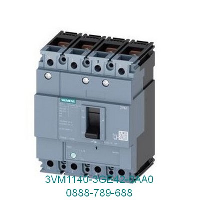 Cầu dao tự động dạng khối MCCB 3VM Siemens 3VM1140-3GE42-0AA0