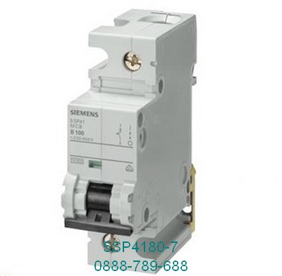 Cầu dao tự động MCB dòng định mức cao 5SP4 Siemens 5SP4180-7