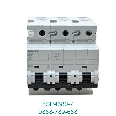 Cầu dao tự động MCB DC 5SY5 Siemens 5SP4380-7