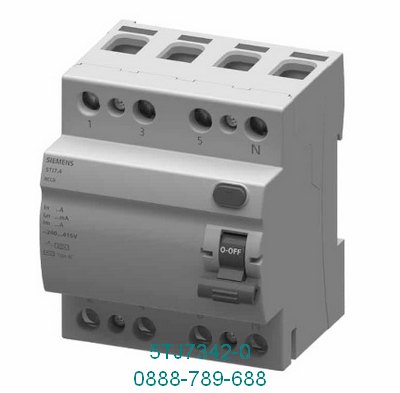 Cầu dao chống dòng rò RCCB 5TJ7 Siemens 5TJ7342-0