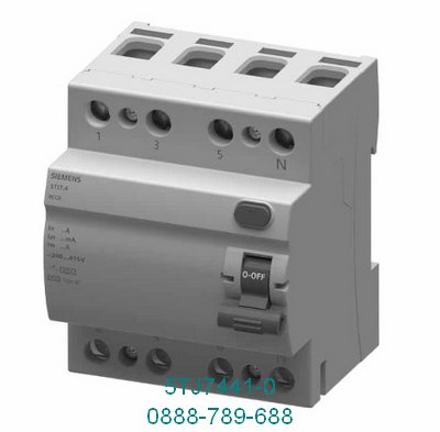 Cầu dao chống dòng rò RCCB 5TJ7 Siemens 5TJ7441-0