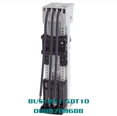 8US1251-5DT10 Bộ chuyển đổi thiết bị S00, 25A, cho hệ thống thanh cái 60 mm