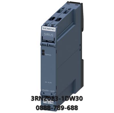 3RN2023-1DW30 Bảo vệ động cơ điện trở SIRIUS 3RN2 Rơ-le bảo vệ động cơ điện trở 22,5 mm 1 tiếp điểm NO + 1 tiếp điểm CO US=24V-240V AC/DC