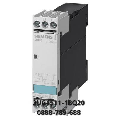 3UG4511-1BQ20 Giám sát trình tự pha 3UG5511-1BR20 Giám sát tương tự rơle 3x420-690 V 2 CO