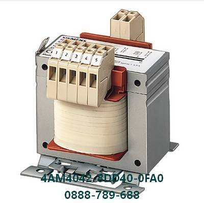 4AM4042-8DD40-0FA0 Máy biến áp PHASES:1 PN/PN(S6)(KVA):0,25 /0,85 UPRI(V):550-525-500-480-460- 440-415-400-380-230-208 USEC(V):2X115 ISEC(A):1,087-2,174 F(HZ):50...60