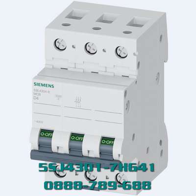 MCB 5SJ4301-7HG41 3 cực 1A 240V 14kA