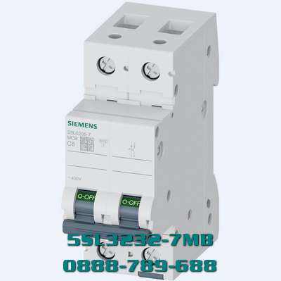 MCB 5SL3232-7MB 2 cực 32 A 400 V 4,5 kA