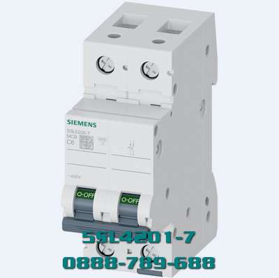 MCB 5SL4201-7 2 cực 1A 400V 10kA