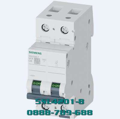 MCB 5SL4201-8 2 cực 1A 400V 10kA