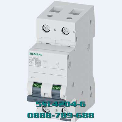 MCB 5SL4204-6 2 cực 4A 400V 10kA