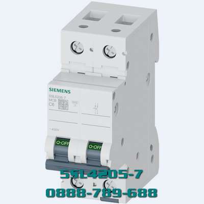 MCB 5SL4205-7 2 cực 0.5A 400V 10kA