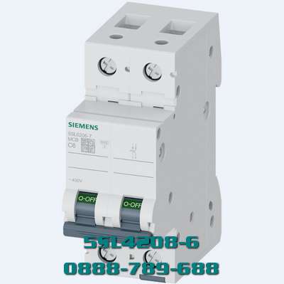 MCB 5SL4208-6 2 cực 8A 400V 10kA