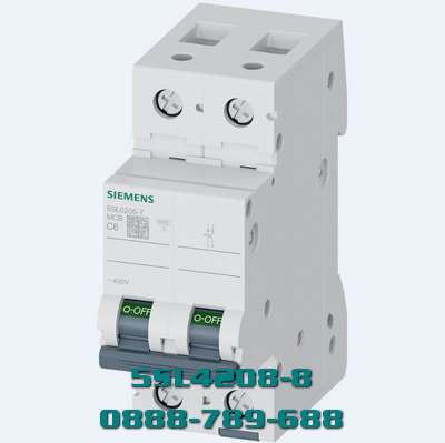 MCB 5SL4208-8 2 cực 8A 400V 10kA