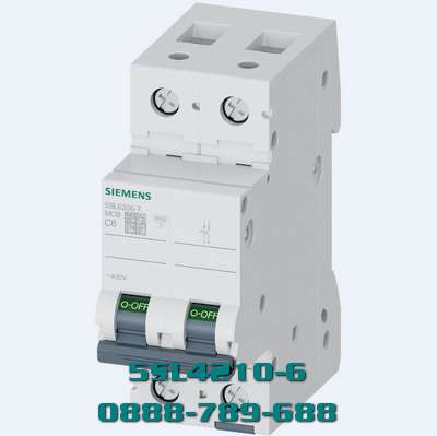 MCB 5SL4210-6 2 cực 10A 400V 10kA