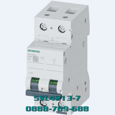 MCB 5SL4213-7 2 cực 13A 400V 10kA