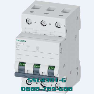 MCB 5SL4301-6 3 cực 1A 400V 10kA