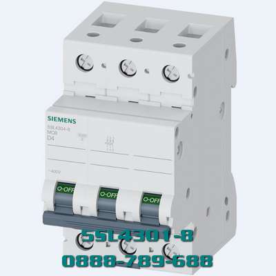 MCB 5SL4301-8 3 cực 1A 400V 10kA