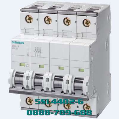 MCB 5SL4402-6 4 cực 2A 400V 10kA