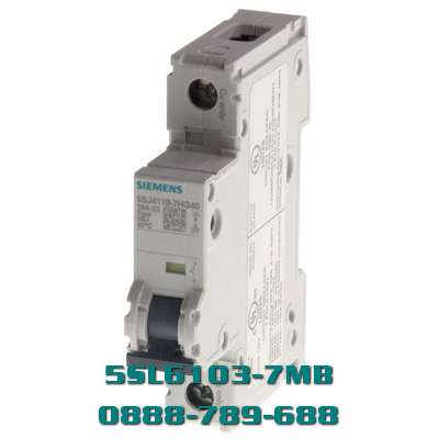 MCB 5SL6103-7MB 1 cực 3A C3 230/400V; 6kA; 1 cực; đặc tính C; Trong = 3A