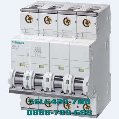 MCB 5SL6420-7MB 4 cực 20A C20 400V 6kA