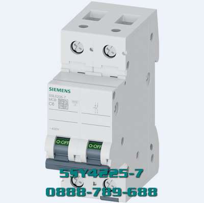 MCB 5SY4225-7 2 cực 25A 400V 10kA