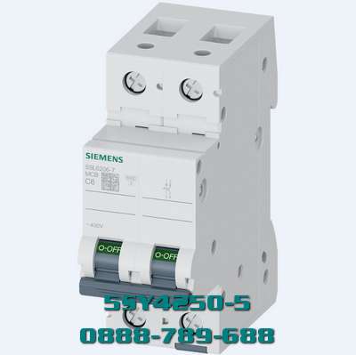 MCB 5SY4250-5 2 cực 50 A 400 V 10kA