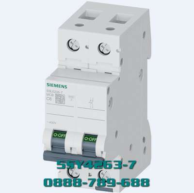 MCB 5SY4263-7 2 cực 63 A 400 V 10kA