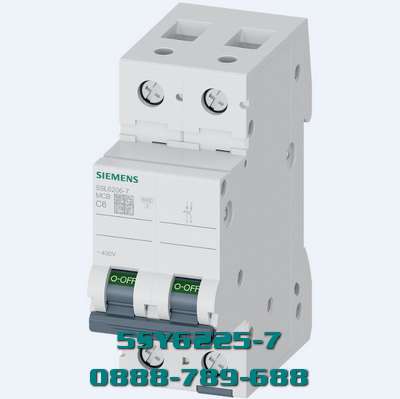 MCB 5SY6225-7 2 cực 25A 400V 6kA