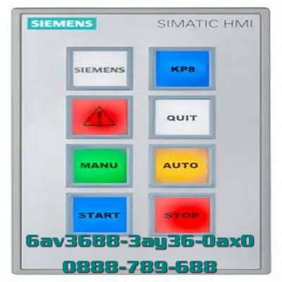 6AV3688-3AY36-0AX0 Bảng điều khiển khóa SIMATIC HMI KP8 PN