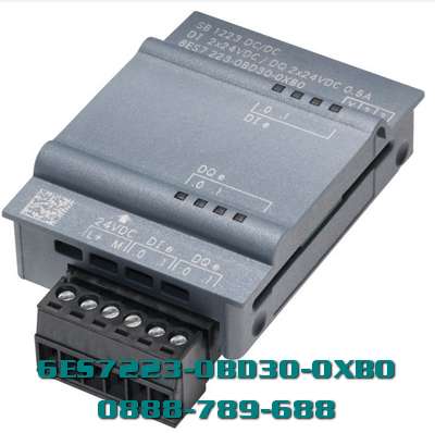 Mô-đun kỹ thuật số PLC S7-1200 6ES7223-0BD30-0XB0 SB 1223, 2 DI/2 DO, 2 DI 24 V DC/2 DO 24 V DC