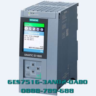 PLC S7-1500 6ES7516-3AN02-0AB0 SIMATIC S7-1500 CPU 1516-3 PN/DP