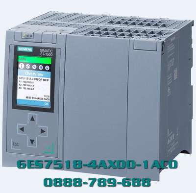 PLC S7-1500 6ES7518-4AX00-1AC0 SIMATIC S7-1500 CPU 1518-4 PN/DP MFP