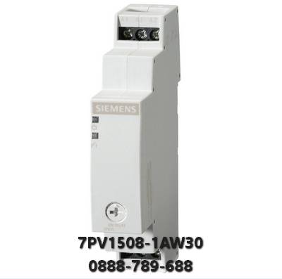 7PV1508-1AW30 Rơle thời gian điện tử Đa chức năng 1 tiếp điểm chuyển đổi 7 chức năng 7 phạm vi thời gian 0,05 giây ... 100 h 12-240 V AC/DC có đèn LED