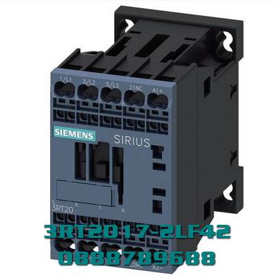 Công tắc tơ, AC-3e/AC-3, 12 A, 5,5 kW / 400 V, 3 cực, 110 V DC, 0,7-1,25* Us, có biến trở tích hợp, tiếp điểm phụ: 1 NC, đầu cực lò xo, kích thước : S00