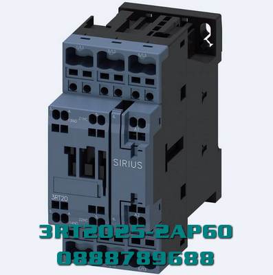 Công tắc tơ, AC-3e/AC-3, 17 A, 7,5 kW / 400 V, 3 cực, 220 V AC, 50 Hz / 240 V, 60 Hz, tiếp điểm phụ: 1 NO + 1 NC, đầu nối lò xo , kích thước: S0