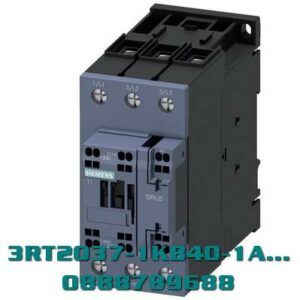 3RT2037-1KB40-1AA0 Công tắc tơ, AC-3e/AC-3, 65 A, 30 kW / 400 V, 3 cực, 24 V DC, 0,8-1,2* Us, có biến trở tích hợp, tiếp điểm phụ: 1 NO + 1 NC, đầu nối vít, kích thước: S2, vị trí lắp thẳng đứng, phù hợp với đầu ra PLC