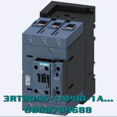 Công tắc tơ, AC-3e/AC-3, 80 A, 37 kW / 400 V, 3 cực, 230 V AC, 50 Hz, tiếp điểm phụ: 1 NO + 1 NC, đầu nối vít, kích thước: S3, vị trí lắp thẳng đứng