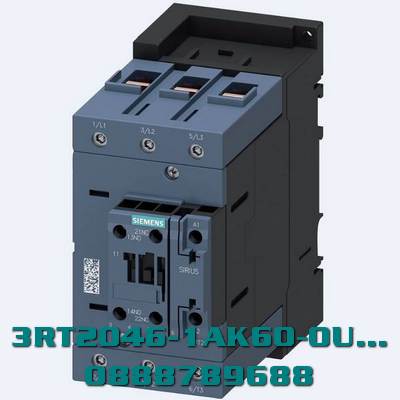 contactor, phiên bản NEMA, 50 HP, 460/575 V, 3 cực, 110 V AC, 50 Hz / 120 V, 60 Hz, tiếp điểm phụ: 1 NO + 1 NC, đầu nối vít, kích thước: S3