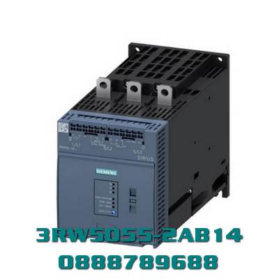 Bộ khởi động mềm SIRIUS 200-480 V 143 A, 110-250 V AC Đầu cuối nạp lò xo Đầu ra tương tự