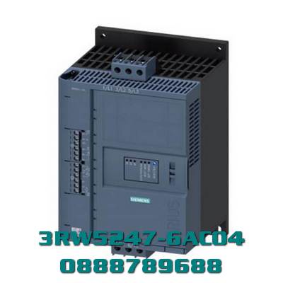 Bộ khởi động mềm SIRIUS 200-480 V 470 A, 24 V AC / DC Đầu cuối trục vít Đầu ra tương tự