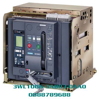 Máy cắt không khí ACB 3WL1006-3AB03-0AA0 630A to 690V 66kA at 415V Icu=50kA at 500V Icu=50kA at 690V