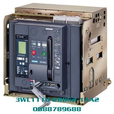 Máy cắt không khí ACB 3WL1110-2BB62-1AA2 1000 A up to 690 V 55 kA at 500 V