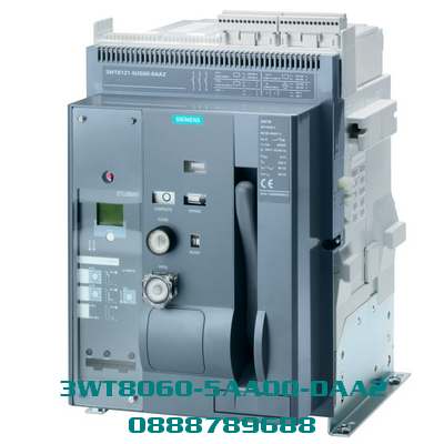 Máy cắt không khí ACB 3WT8060-5AA00-0AA2 630A 55kA at 500V