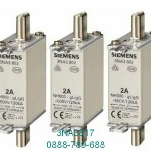 Ruột cầu chì loại LV HRC 3NA Siemens 3NA3817