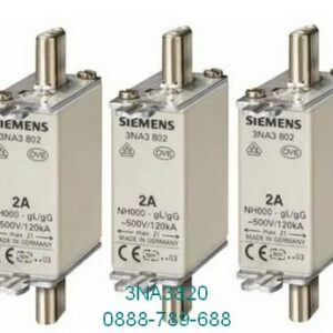 Ruột cầu chì loại LV HRC 3NA Siemens 3NA3820