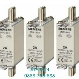 Ruột cầu chì loại LV HRC 3NA Siemens 3NA3824